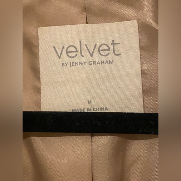 Velvet by Jenny Graham Khaki Fairfax Blazer - Picture 6 of 11